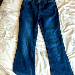 Bootcut enjean jeans dark blue
